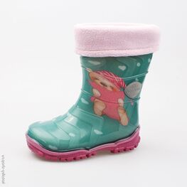 266012-11 Резиновые сапоги для девочки бир-роз