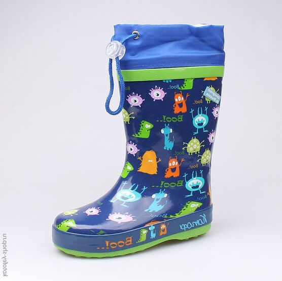 266014-11 Резиновые сапоги для мальчики светло-синий