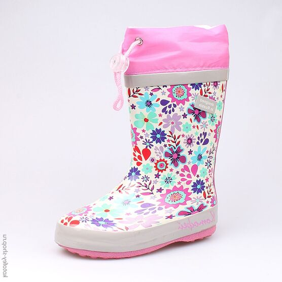 266015-11 Резиновые сапоги для девочки разноцветный