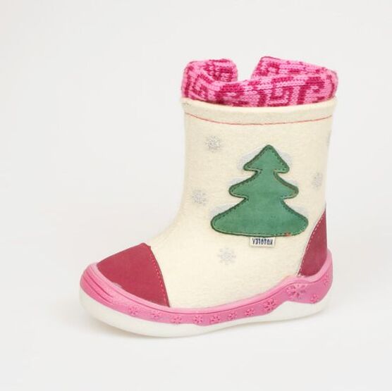 267019-43 Валенки для девочки белый