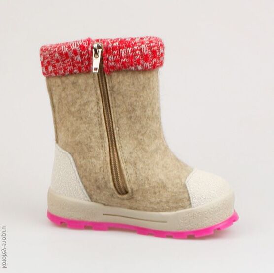 267027-42 Валенки для девочки серый фото №2