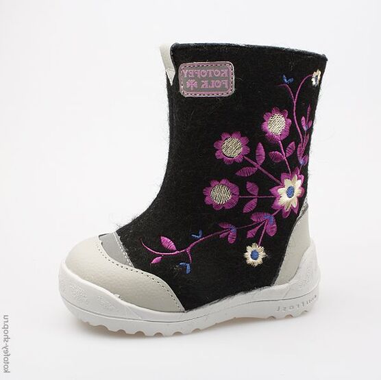 267029-41 Валенки для девочки черный