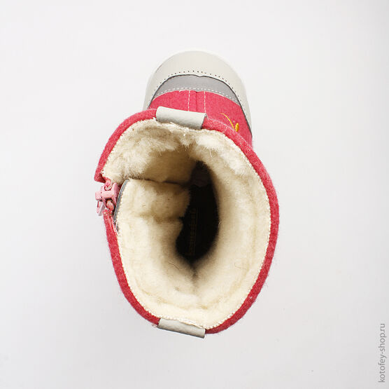 267029-43 Валенки для девочки розовый фото №4