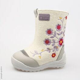267029-44 Валенки для девочки белый