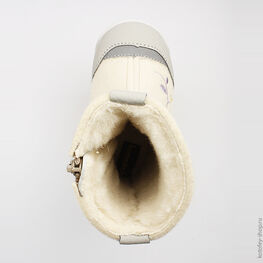 267029-44 Валенки для девочки белый фото №4