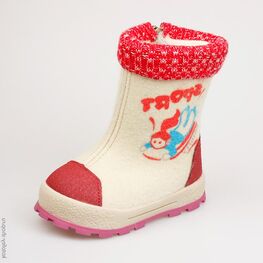 267034-41 Валенки для девочки бел-фук
