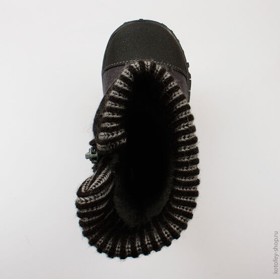 267041-41 Валенки для мальчики серый фото №4