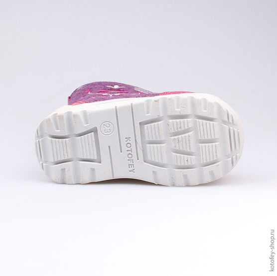 267042-44 Валенки для девочки фиолетовый фото №3