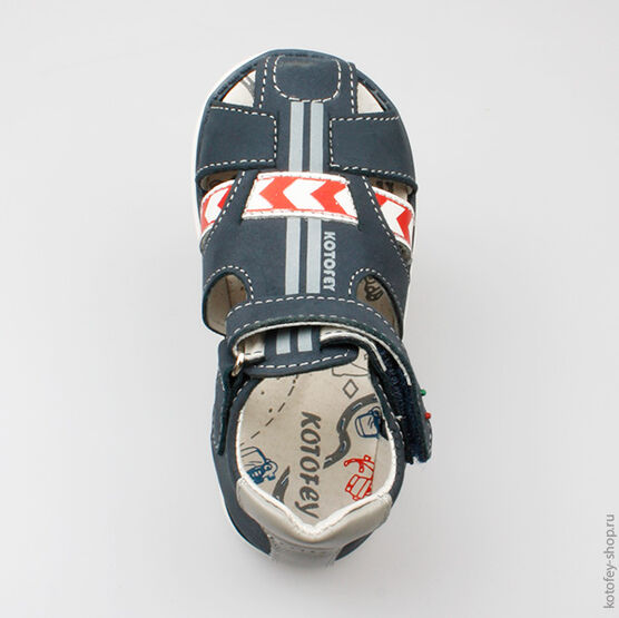 322018-21 Сандалии для мальчики светло-синий фото №4