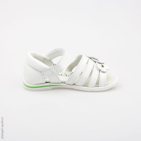 322025-21 Босоножки для девочки белый фото №2