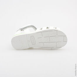 322025-21 Босоножки для девочки белый фото №3