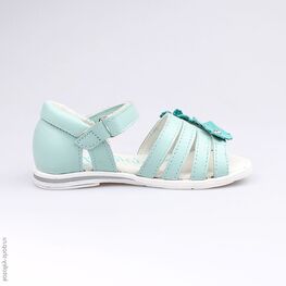 322025-22 Босоножки для девочки голубой фото №2