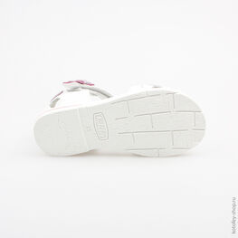322027-21 Босоножки для девочки белый фото №3