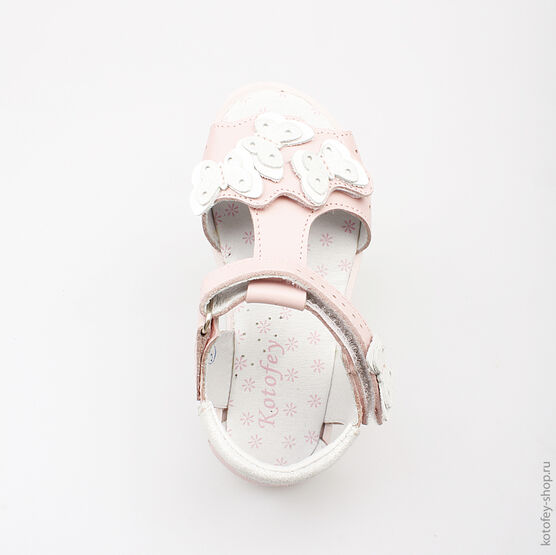 322027-22 Босоножки для девочки розовый фото №4
