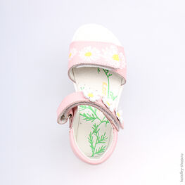 322029-22 Босоножки для девочки розовый фото №4