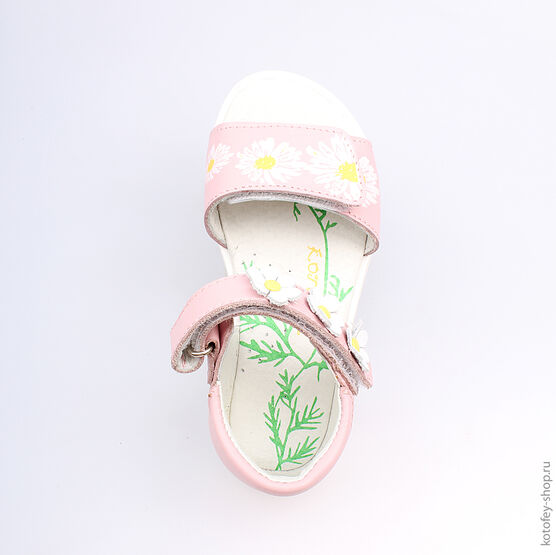 322029-22 Босоножки для девочки розовый фото №4