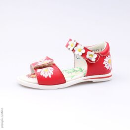 322029-23 Босоножки для девочки красный