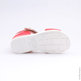 322029-23 Босоножки для девочки красный фото №3