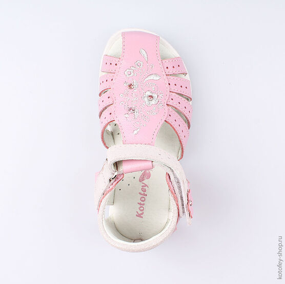 322030-21 Босоножки для девочки розовый фото №4