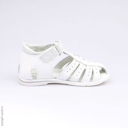 322030-22 Босоножки для девочки белый фото №2