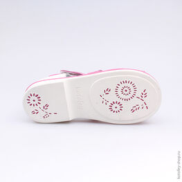 322032-21 Босоножки для девочки бел-фук фото №3