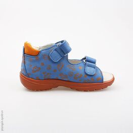 322033-22 Сандалии для мальчики син-ора фото №2