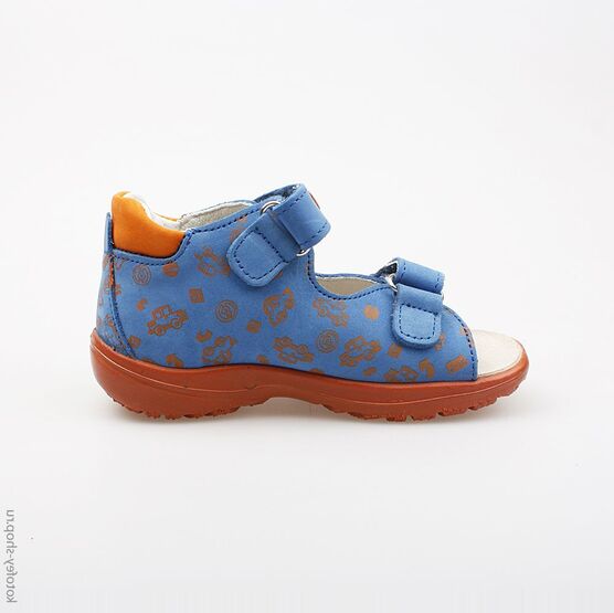 322033-22 Сандалии для мальчики син-ора фото №2