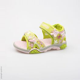 323029-14 Пляжная обувь для девочки сал-роз