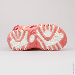 323039-13 Пляжная обувь для девочки роз-бел фото №3