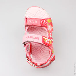 323039-13 Пляжная обувь для девочки роз-бел фото №4