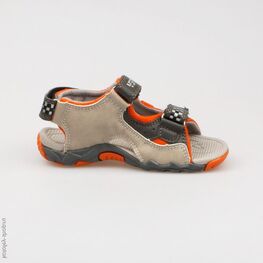 323043-13 Пляжная обувь для мальчики сер-ора фото №2