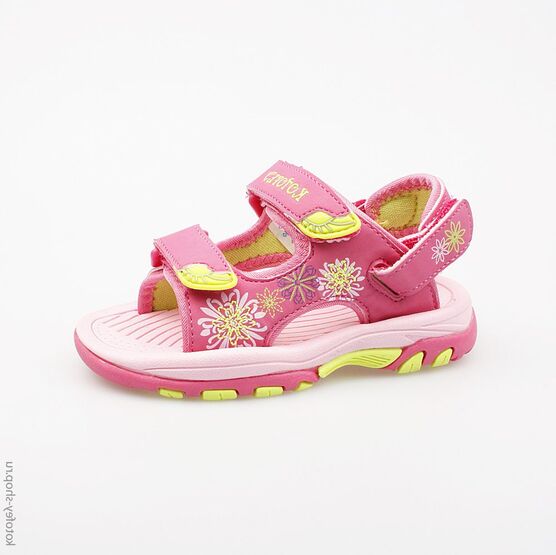 323047-11 Пляжная обувь для девочки фук-сал