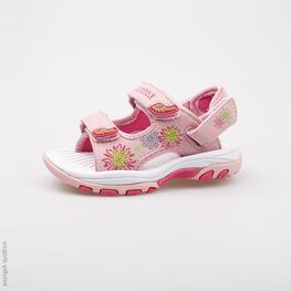 323047-12 Пляжная обувь для девочки роз-фук