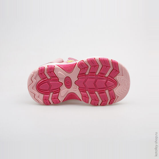 323047-12 Пляжная обувь для девочки роз-фук фото №3