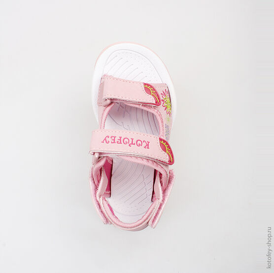 323047-12 Пляжная обувь для девочки роз-фук фото №4
