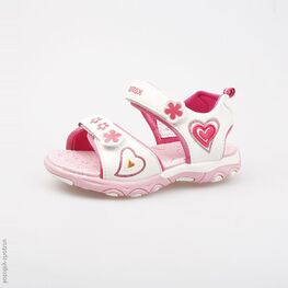 323049-11 Пляжная обувь для девочки персиковый