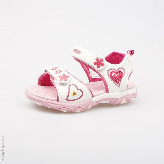 323049-11 Пляжная обувь для девочки персиковый