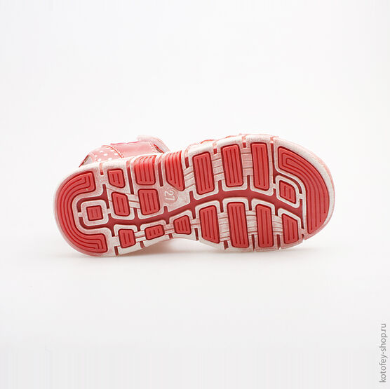 323051-12 Пляжная обувь для девочки коралл фото №3