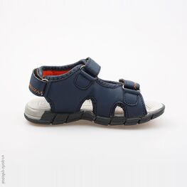323052-11 Пляжная обувь для мальчики син-ора фото №2