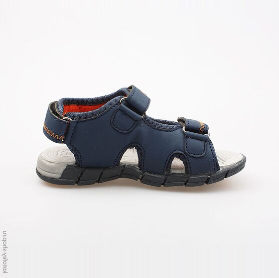 323052-11 Пляжная обувь для мальчики син-ора фото №2