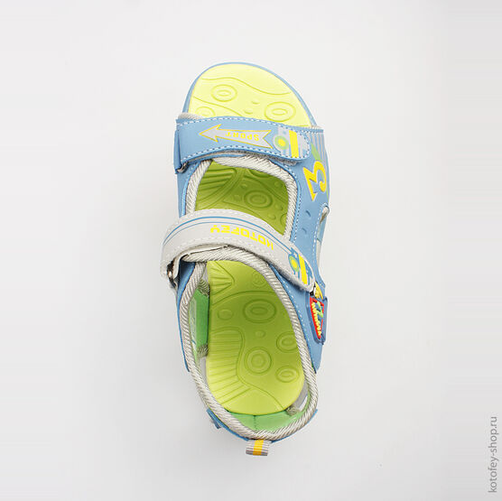 323053-11 Пляжная обувь для мальчики гол-сал фото №4