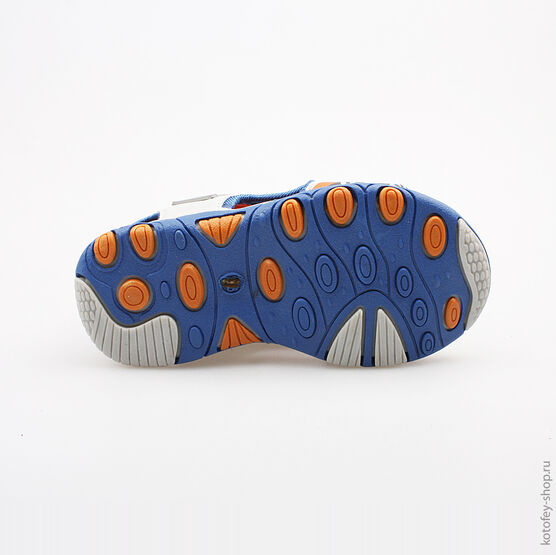 323053-12 Пляжная обувь для мальчики сер-син-ора фото №3