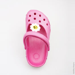 325029-01 Пляжная обувь розовая для девочки розовый фото №4