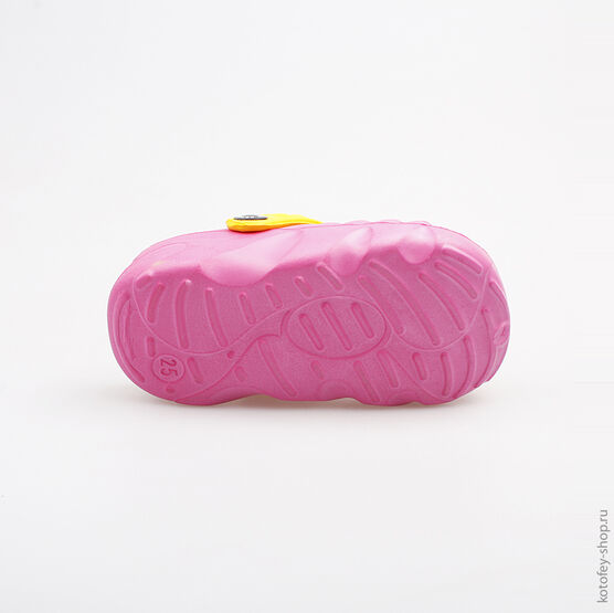 325030-01 Пляжная обувь фуксия для девочки фуксия фото №3