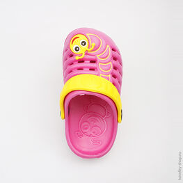 325030-01 Пляжная обувь фуксия для девочки фуксия фото №4