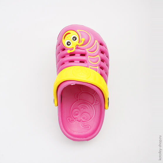 325030-01 Пляжная обувь фуксия для девочки фуксия фото №4
