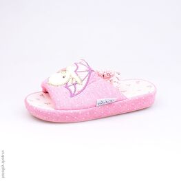 331012-11 Тапочки голубые для девочки голубой