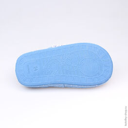 331012-11 Тапочки голубые для девочки голубой фото №3