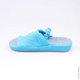 331014-11 Тапочки голубые для мальчики голубой фото №2