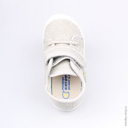 331018-12 Кеды для мальчики сер-зел фото №4